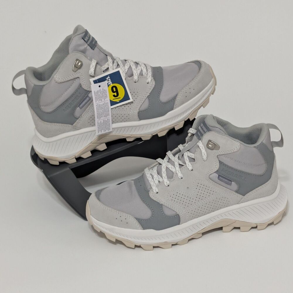 Women's Merrell Tempo Sol Mid Waterproof Hiking Boots Size 9 Brand New